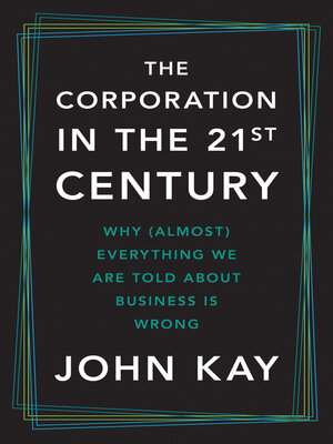 cover image of The Corporation in the Twenty-First Century